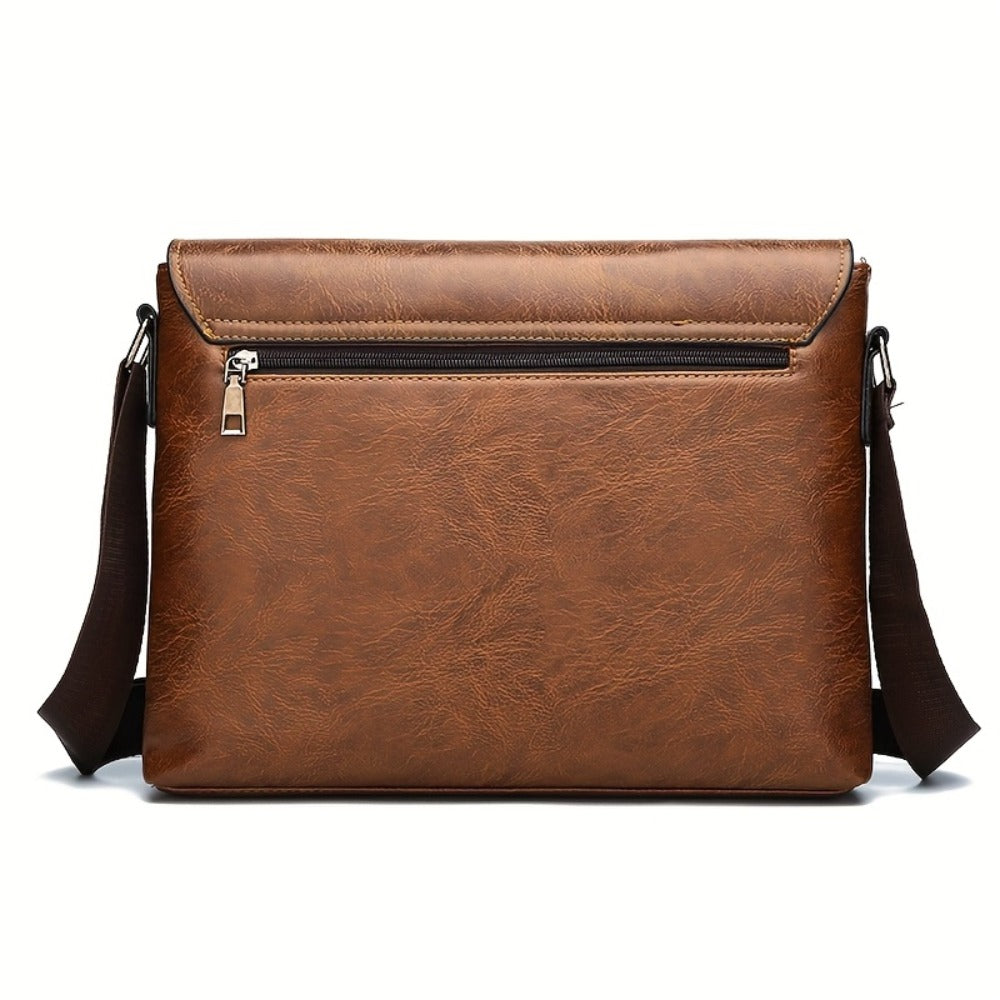 Men's Crossbody Bag – Large Capacity, Multi-Pocket, Adjustable Strap, for Everyday Use – detail view 9