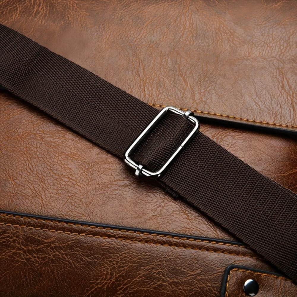 Men's Crossbody Bag – Large Capacity, Multi-Pocket, Adjustable Strap, for Everyday Use – detail view 17