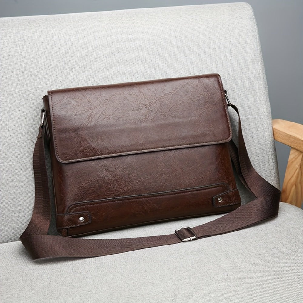 Men's Crossbody Bag – Large Capacity, Multi-Pocket, Adjustable Strap, for Everyday Use – detail view 18