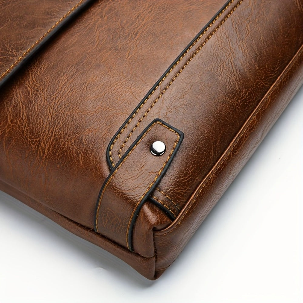 Men's Crossbody Bag – Large Capacity, Multi-Pocket, Adjustable Strap, for Everyday Use – detail view 7