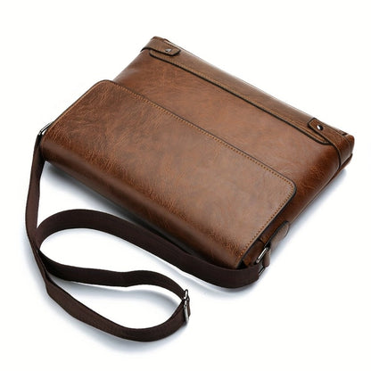 Men's Crossbody Bag – Large Capacity, Multi-Pocket, Adjustable Strap, for Everyday Use – detail view 8