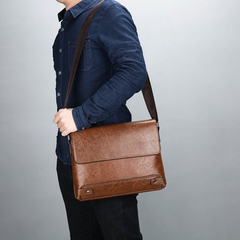 Men's Crossbody Bag – Large Capacity, Multi-Pocket, Adjustable Strap, for Everyday Use – detail view 20