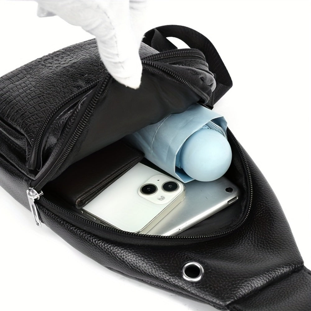Men's Crossbody Bag – Large Capacity, for Travel & Work – detail view 5