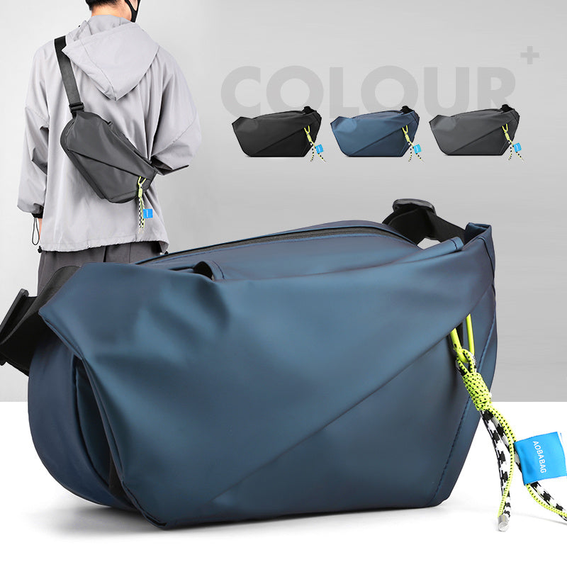 Men's Crossbody Bag – Nylon, Large Capacity, for Everyday Use – detail view 22