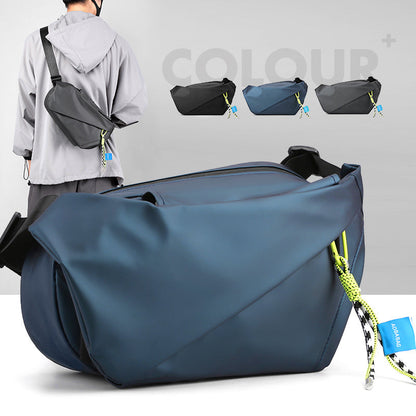 Men's Crossbody Bag – Nylon, Large Capacity, for Everyday Use – detail view 22