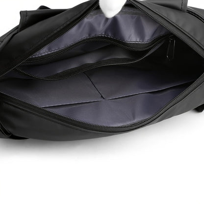 Men's Crossbody Bag – Nylon, Large Capacity, for Everyday Use – detail view 8