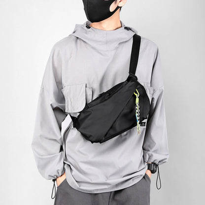 Men's Crossbody Bag – Nylon, Large Capacity, for Everyday Use – detail view 10