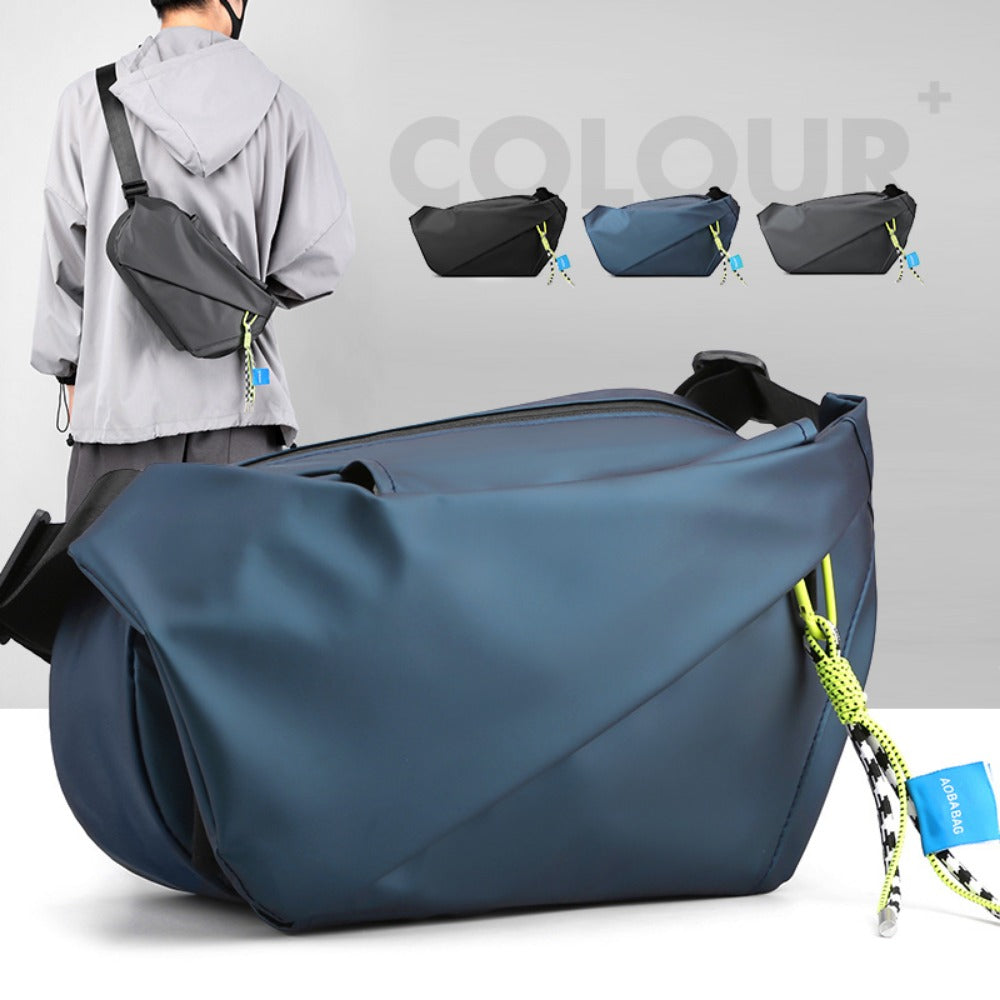 Men's Crossbody Bag – Nylon, Large Capacity, for Everyday Use – detail view 11