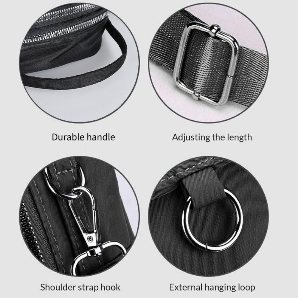 Men's Crossbody Bag – Polyester, for Travel & Work – detail view 8
