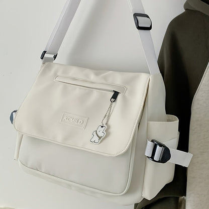Men's Crossbody Bag – Polyester, Large Capacity, for Travel & Work – detail view 2