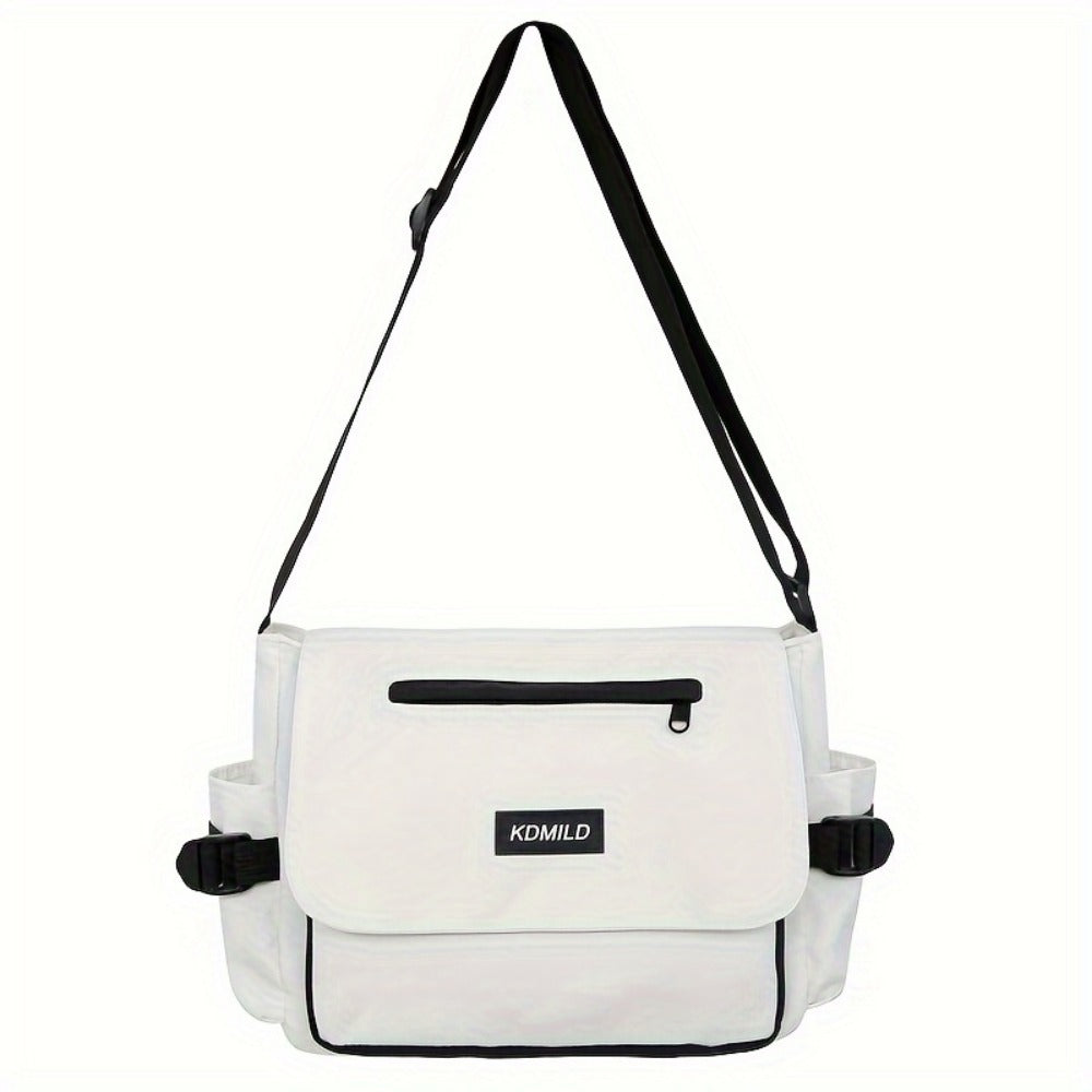 Men's Crossbody Bag – Polyester, Large Capacity, for Travel & Work – detail view 7