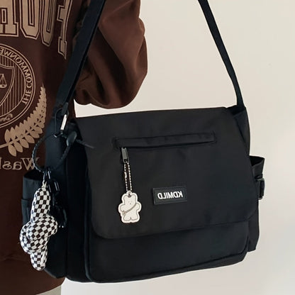 Men's Crossbody Bag – Polyester, Large Capacity, for Travel & Work – detail view 8