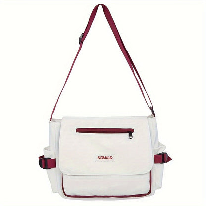 Men's Crossbody Bag – Polyester, Large Capacity, for Travel & Work – detail view 17