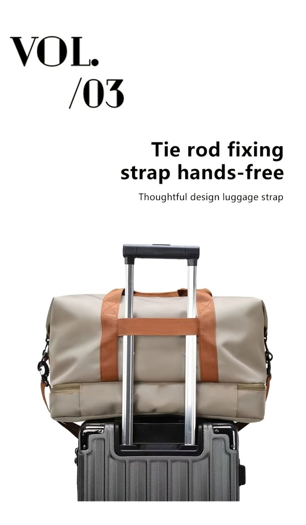 Men's Crossbody Bag – for Travel & Everyday Use, Spacious Gym Fitness Short Trips – detail view 23