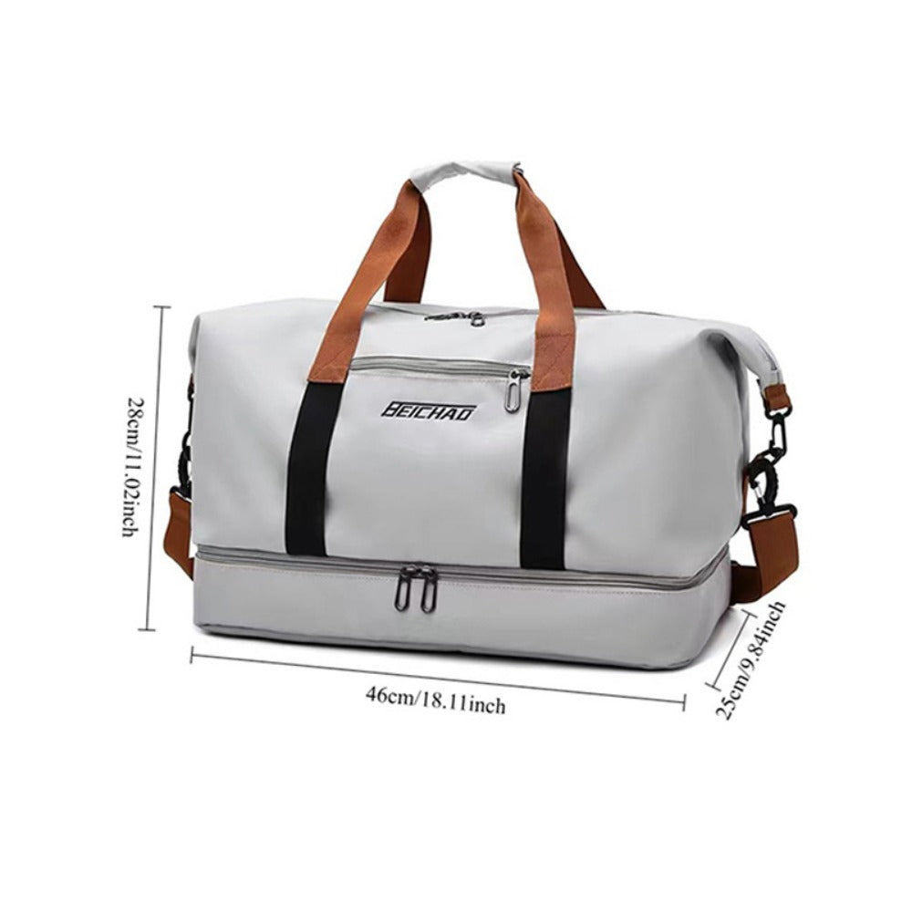 Men's Crossbody Bag – for Travel & Everyday Use, Spacious Gym Fitness Short Trips – detail view 8