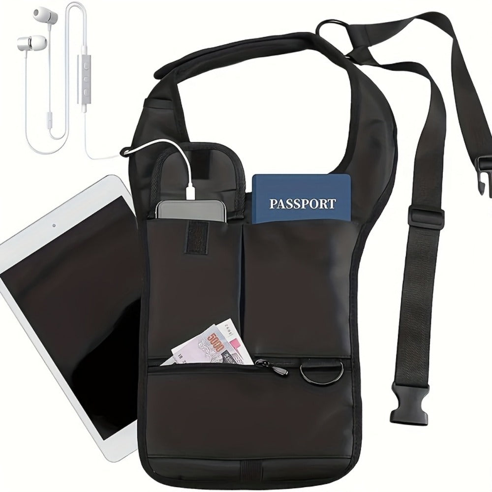 Men's Wallet – Anti-Theft, for Travel – front view