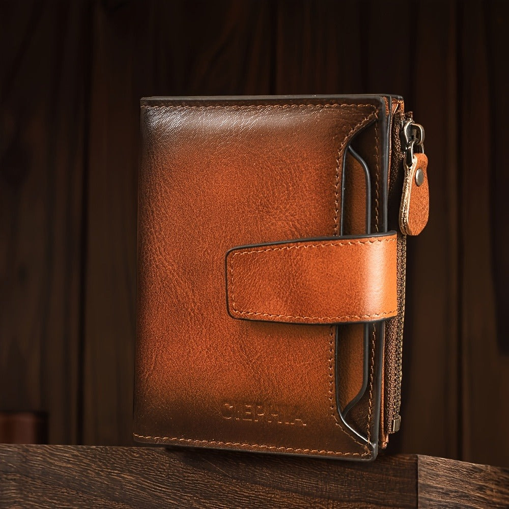 Men's Wallet – Genuine Leather, RFID Blocking – detail view 9