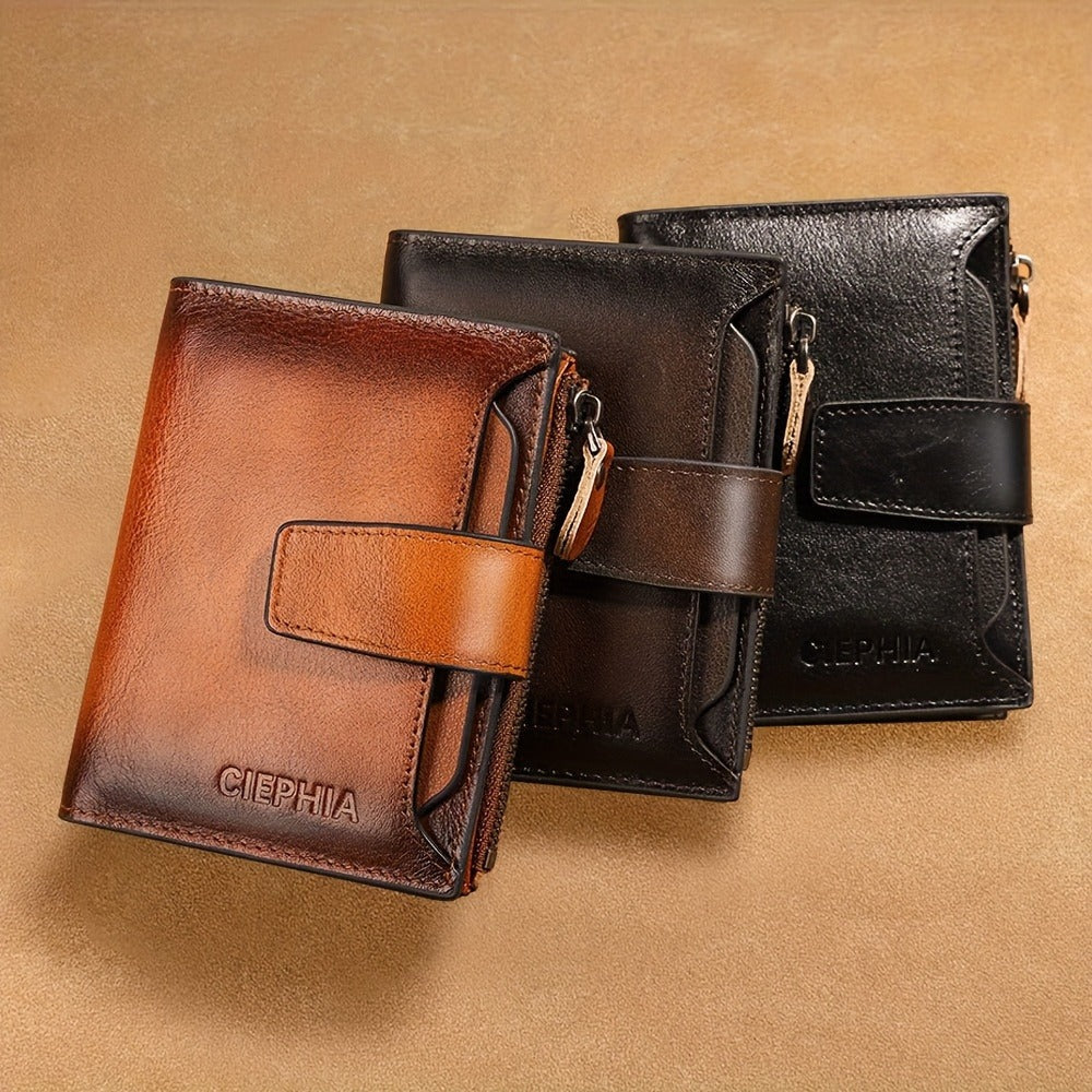 Men's Wallet – Genuine Leather, RFID Blocking – detail view 10