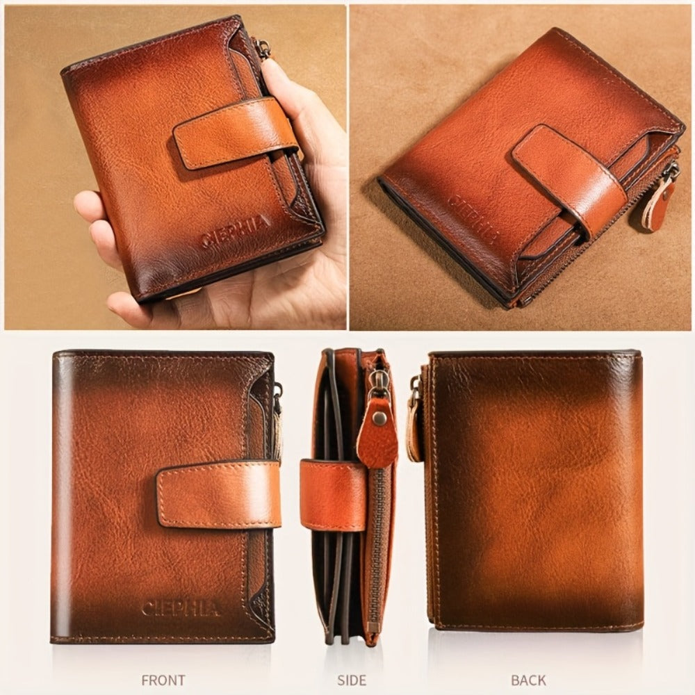 Men's Wallet – Genuine Leather, RFID Blocking – detail view 13