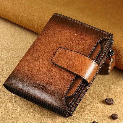 Men's Wallet – Genuine Leather, RFID Blocking – detail view 2