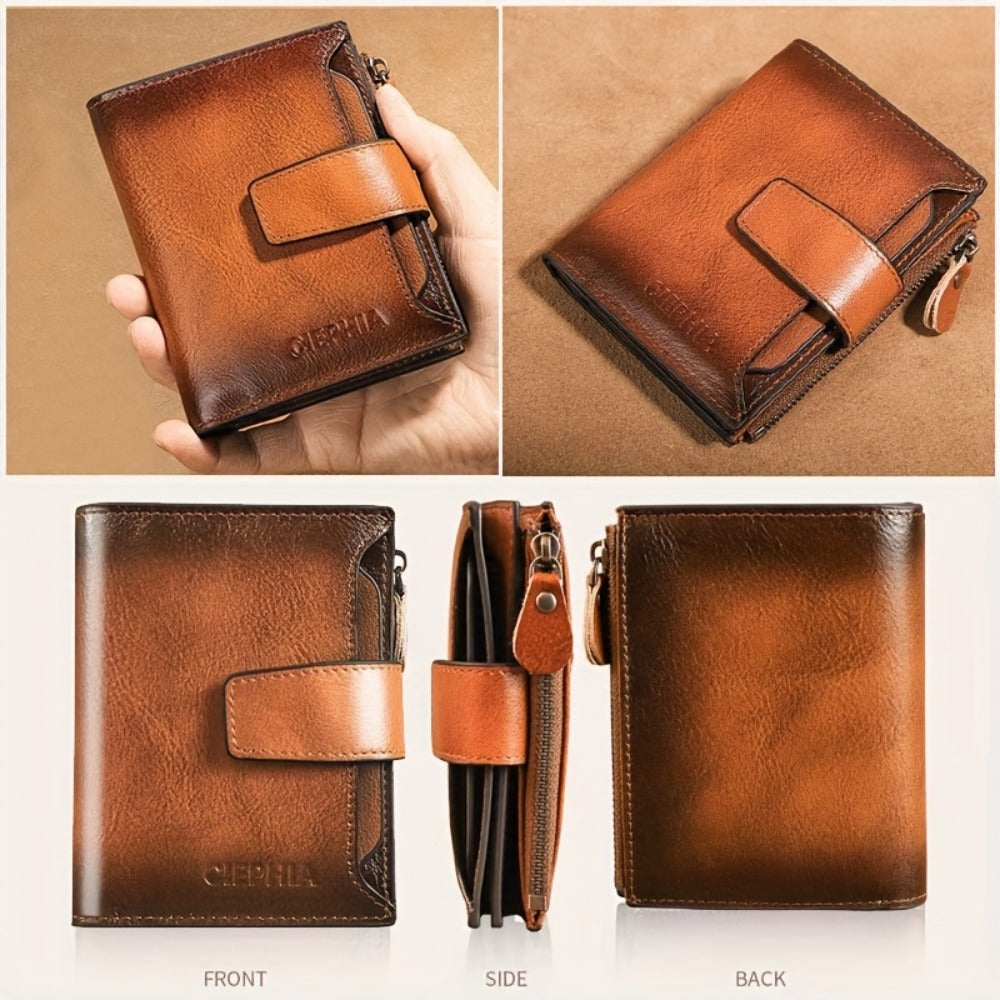 Men's Wallet – Genuine Leather, RFID Blocking – detail view 8