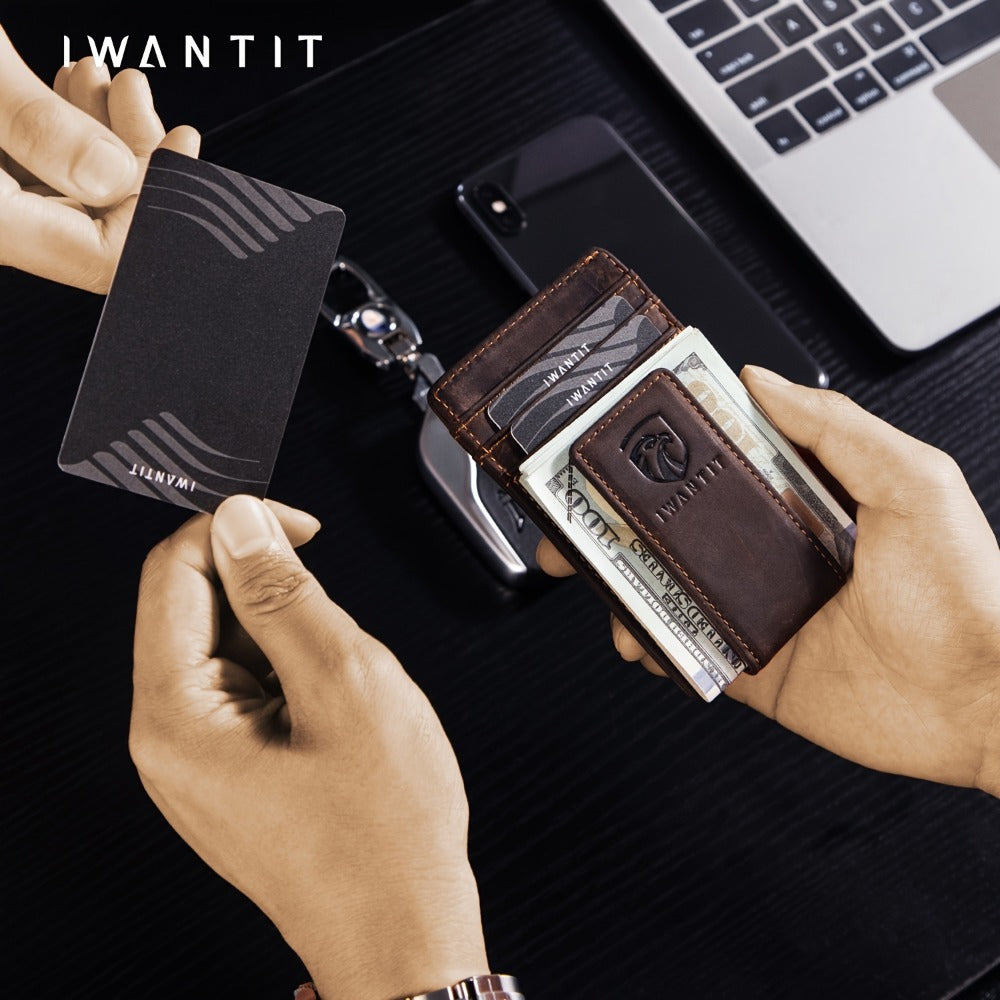 Men's Wallet – Genuine Leather, RFID Blocking – detail view 13
