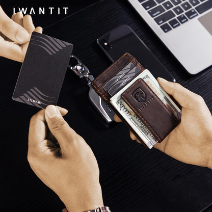 Men's Wallet – Genuine Leather, RFID Blocking – detail view 13