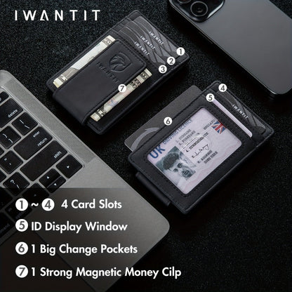 Men's Wallet – Genuine Leather, RFID Blocking – detail view 16