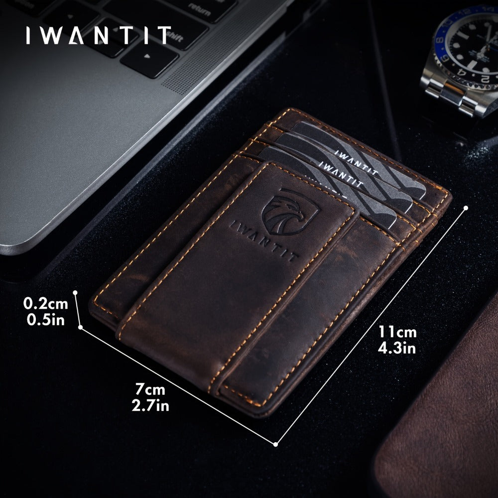 Men's Wallet – Genuine Leather, RFID Blocking – detail view 4
