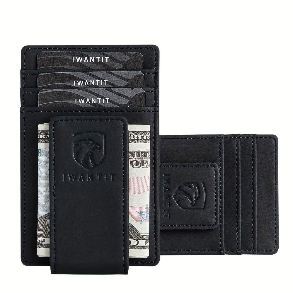 Men's Wallet – Genuine Leather, RFID Blocking – detail view 7