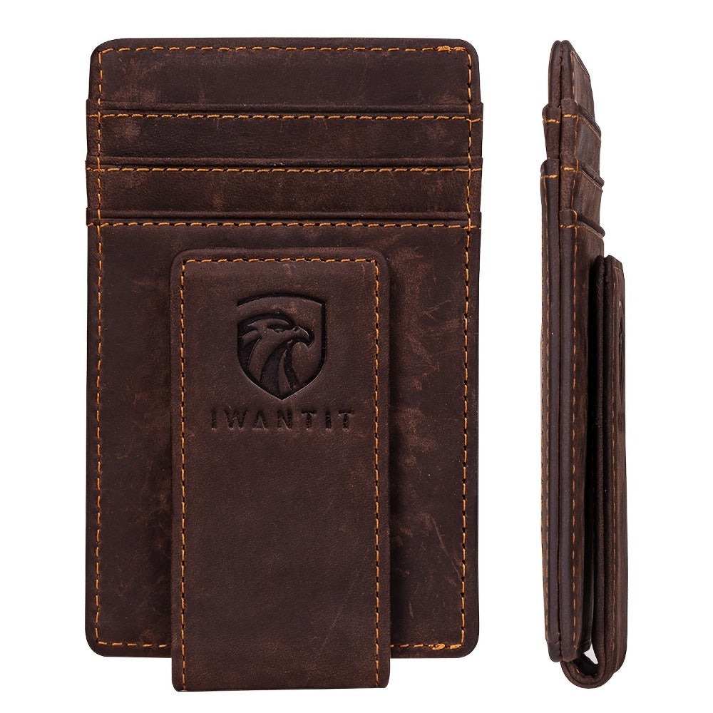 Men's Wallet – Genuine Leather, RFID Blocking – detail view 9