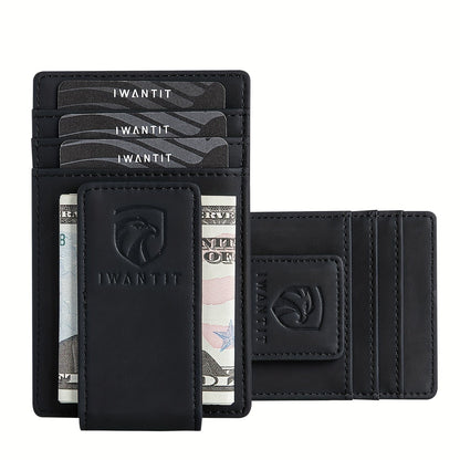 Men's Wallet – Genuine Leather, RFID Blocking – alternate view