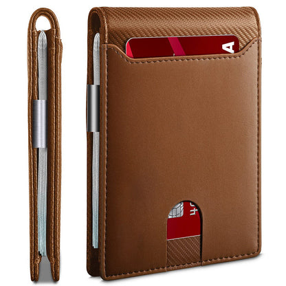 Men's Wallet – 2in, Genuine Leather, RFID Blocking, Anti-Theft – detail view 10