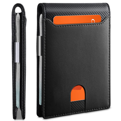 Men's Wallet – 2in, Genuine Leather, RFID Blocking, Anti-Theft – detail view 8