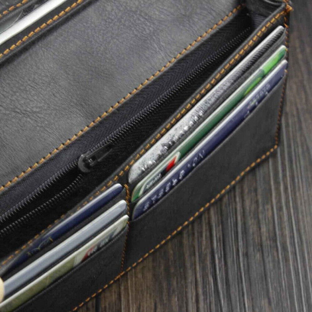 Men's Wallet – Concho Rock Star Cowhide Leather – detail view 10