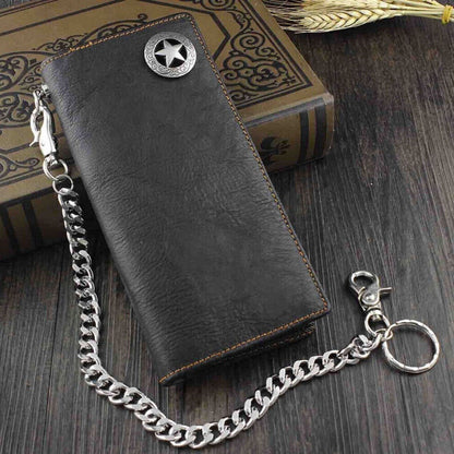 Men's Wallet – Concho Rock Star Cowhide Leather – detail view 3