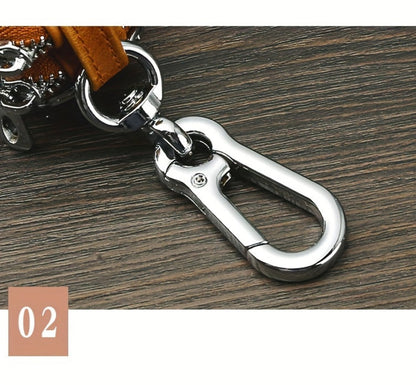 Men's Wallet – for Everyday Use, Car Key Fob Holder Leather – detail view 20