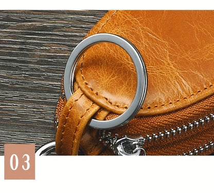 Men's Wallet – for Everyday Use, Car Key Fob Holder Leather – detail view 21