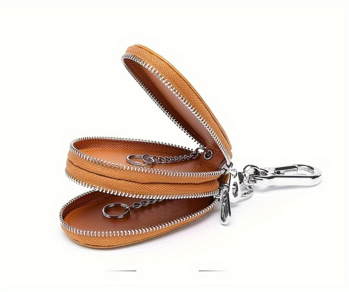 Men's Wallet – for Everyday Use, Car Key Fob Holder Leather – detail view 30