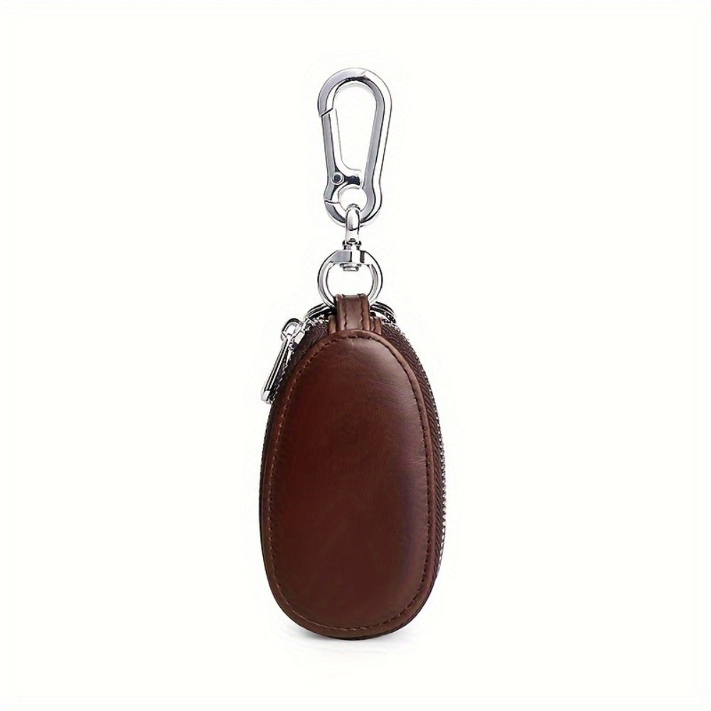 Men's Wallet – for Everyday Use, Car Key Fob Holder Leather – detail view 4