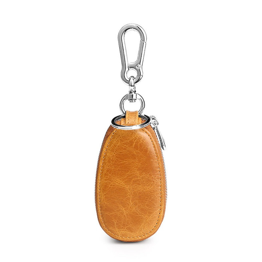 Men's Wallet – for Everyday Use, Car Key Fob Holder Leather – detail view 6