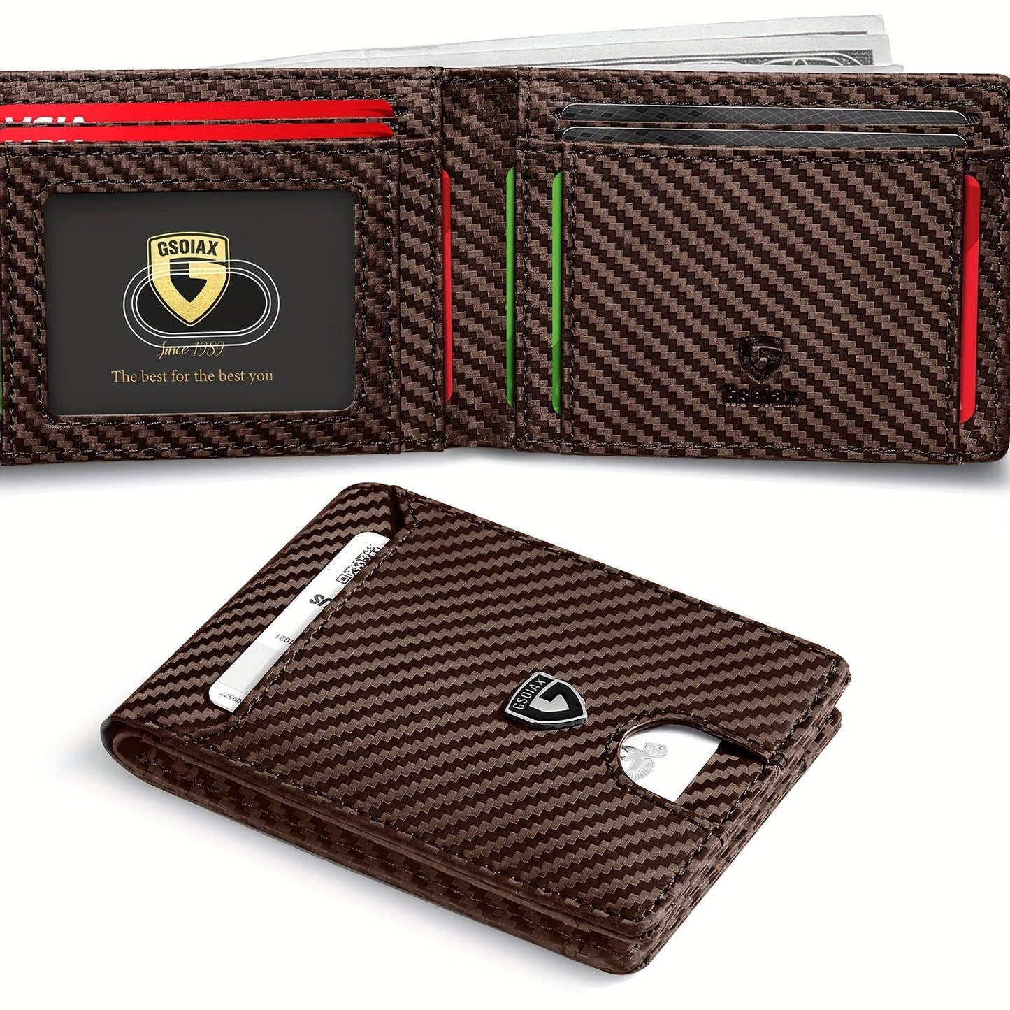 Men's Wallet – 15 Colors, for Everyday Use – detail view 3