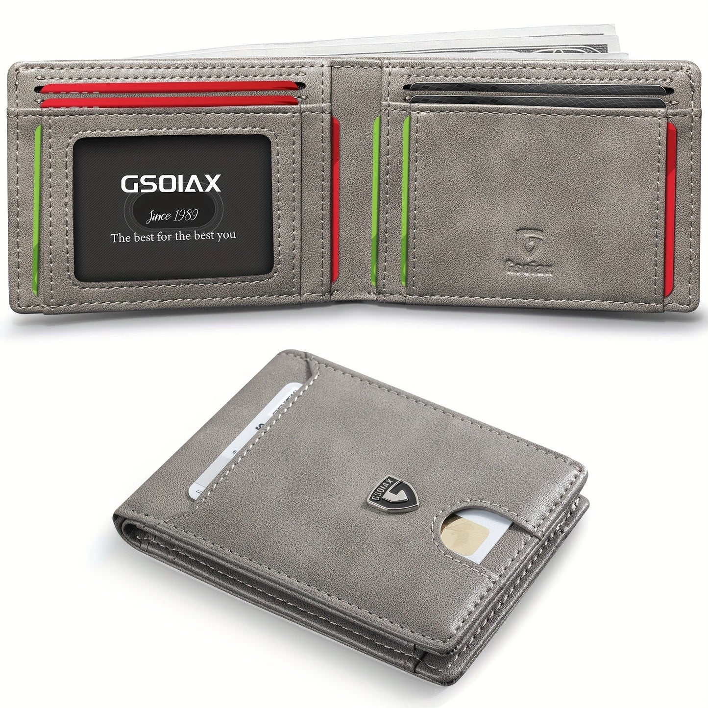Men's Wallet – 15 Colors, for Everyday Use – detail view 38