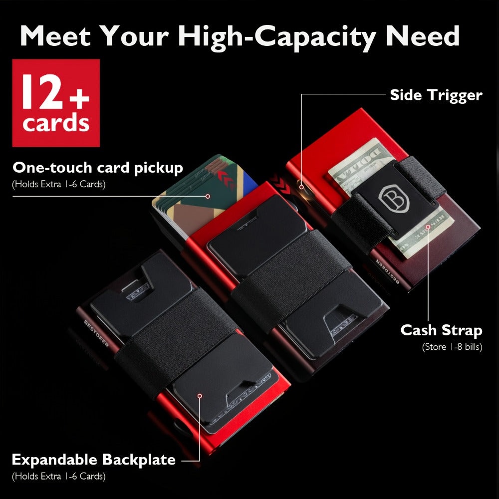 Men's Wallet – 3 Colors, Expandable, RFID Blocking – detail view 2