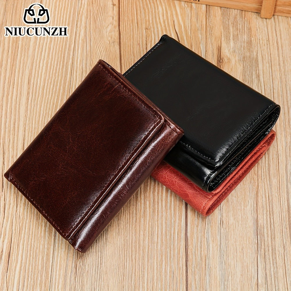 Men's Wallet – Genuine Leather, Anti-Theft – detail view 10