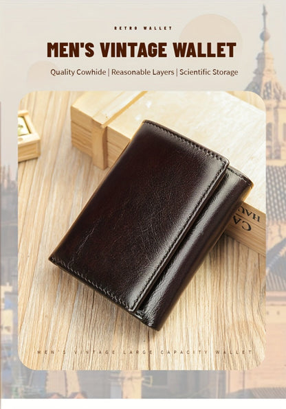 Men's Wallet – Genuine Leather, Anti-Theft – detail view 14