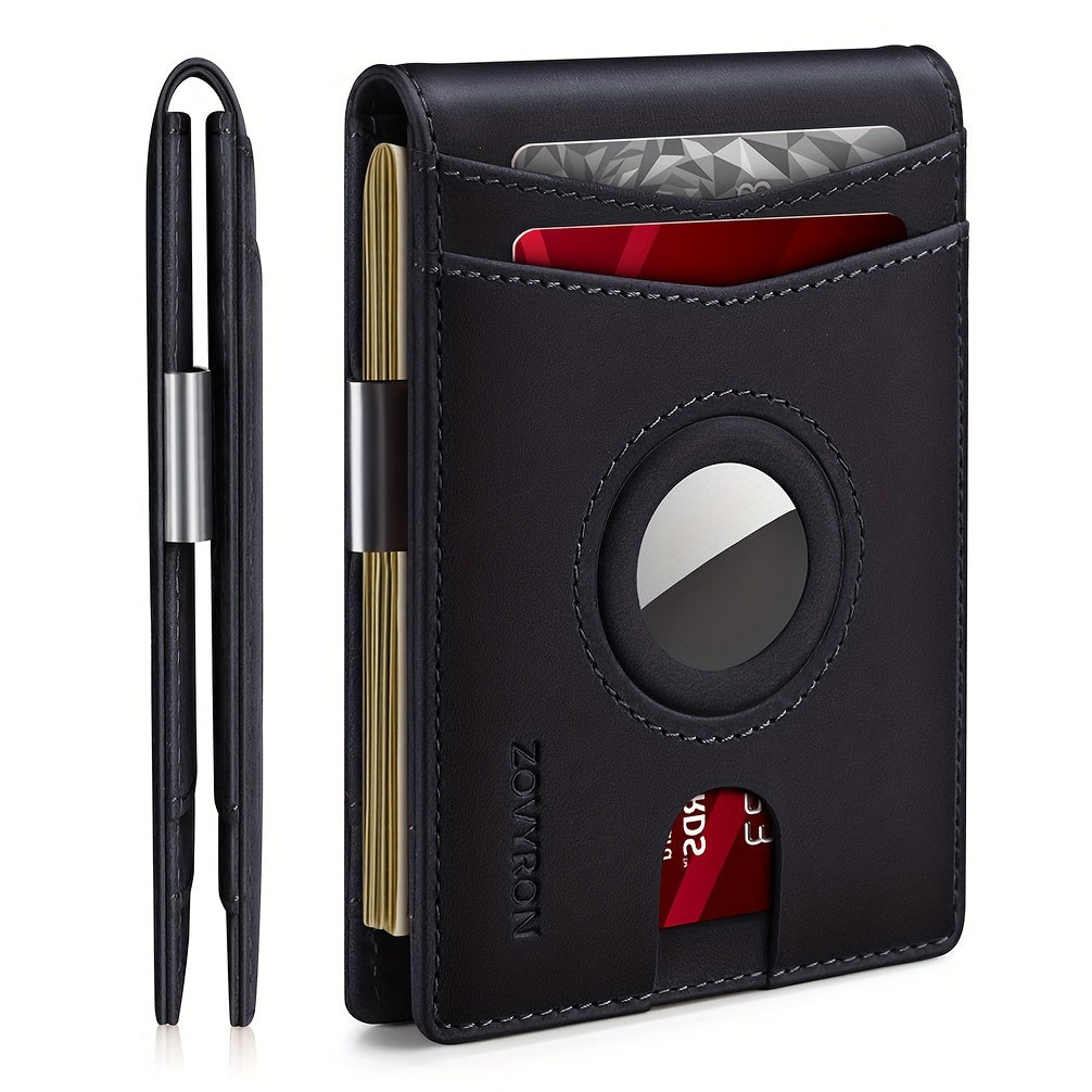 Men's Wallet – 6 Colors, Genuine Leather, RFID Blocking – front view - product view 15