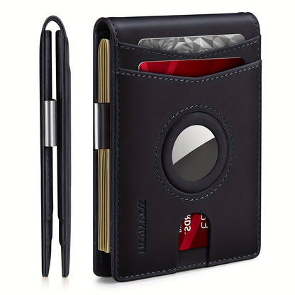 Men's Wallet – 6 Colors, Genuine Leather, RFID Blocking – front view - product view 15