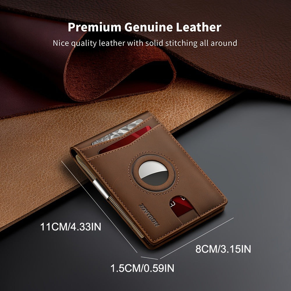 Men's Wallet – 6 Colors, Genuine Leather, RFID Blocking – detail view 5