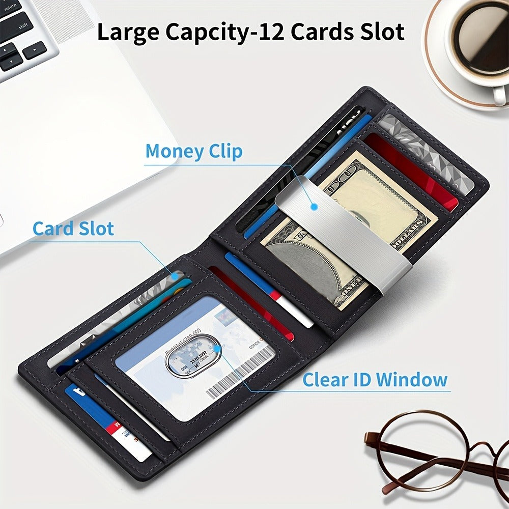 Men's Wallet – 6 Colors, Genuine Leather, RFID Blocking – detail view 7